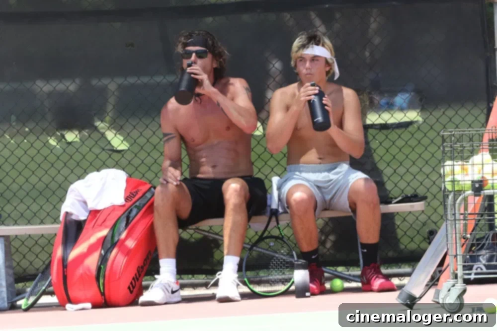 Gavin Rossdale, 54, Hits The Court Shirtless With Son, 14, Following Gwen Stefanis Fathers Day Snub 2 Gavin Rossdale