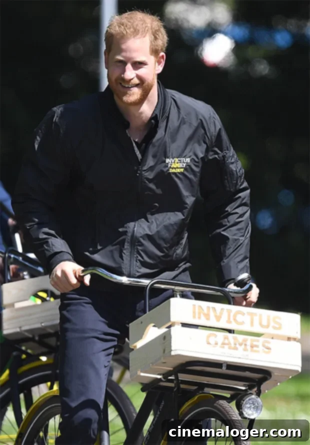 Prince Harry Bikes Solo to Malibu for a Carefree Surf 2 Prince Harry biking in Malibu