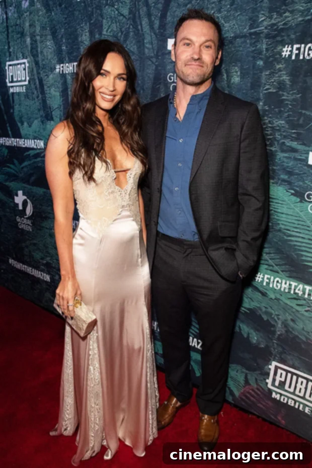 Brian Austin Green Reveals His True Thoughts on Courtney Stodden and Tina Louise After Dating Them 4 Brian Austin Green & Megan Fox