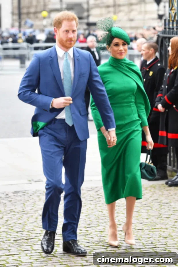 Meghan Markle Expecting The Royal Baby File 5 Prince Harry and Meghan Markle attend a Commonwealth Day ceremony