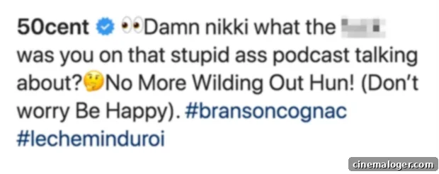 50 Cent Mocks Nick Cannon Firing Over Anti-Semitic Comments: 'No More Wilding Out' 2 50 Cent