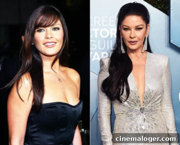 Catherine Zeta-Jones A Hollywood Stars Visual Evolution 2 catherine