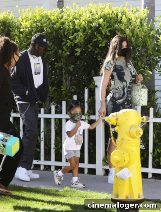 Kylie and Travis Make Stormi Their Top Priority Post Split 2 Travis Scott, Kylie Jenner, Stormi Webster