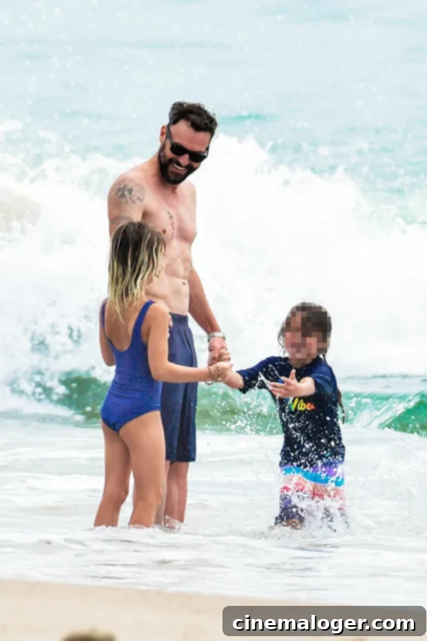 Brian Austin Green: Shirtless Beach Bliss with Kids After Tina Louise Split 2 Brian Austin Green Kids