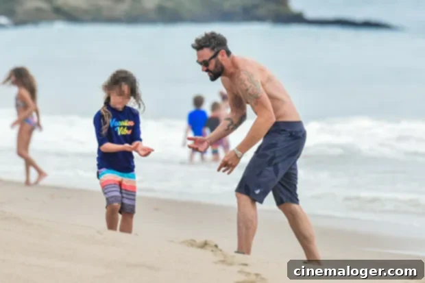 Brian Austin Green: Shirtless Beach Bliss with Kids After Tina Louise Split 3 Brian Austin Green Kids