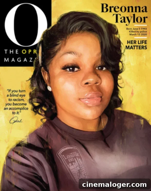 Oprah Unveils Breonna Taylor as O Magazine's Powerful New Cover Star 2 Breonna Taylor
