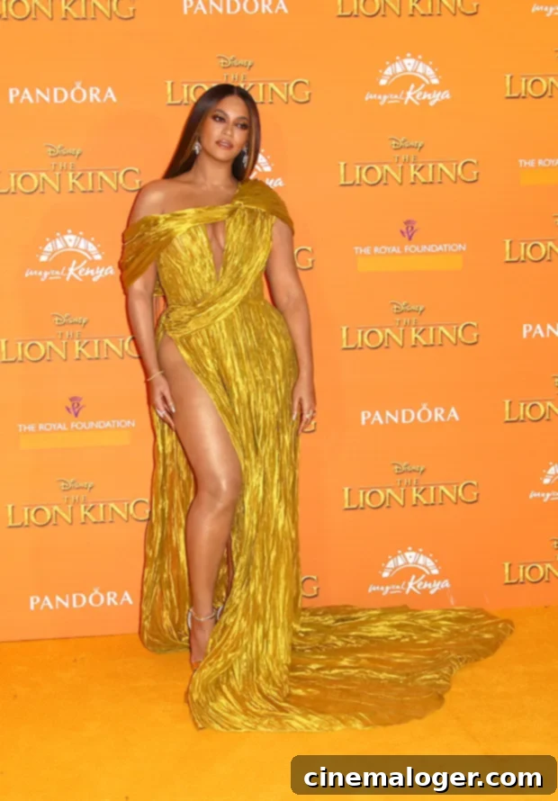 Megan Thee Stallion Calls Beyonce Family 3 Beyonce on 'The Lion King' red carpet