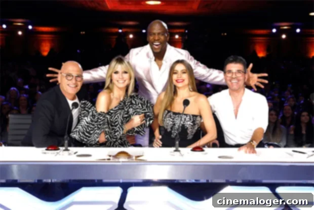Sofia Vergara and AGT Judges Miss Their Boss Simon Cowell On Set Following Back Injury 3 America's Got Talent