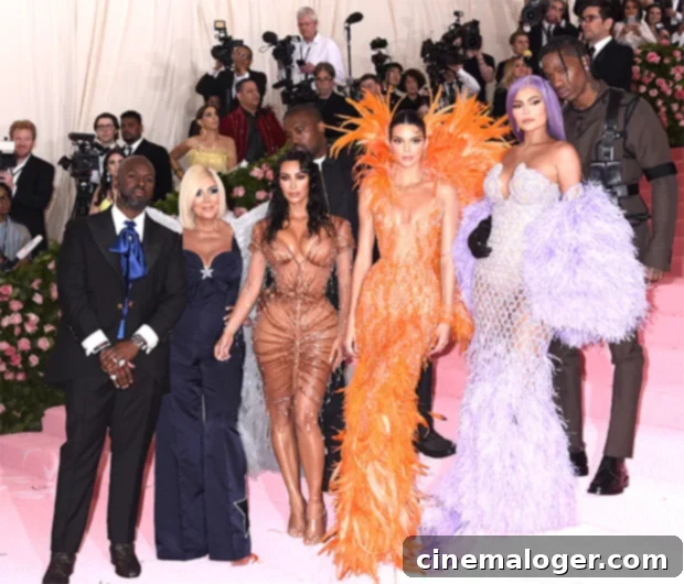 Kylie's Birthday KarJenner Clan Shares Sweet Throwback Memories 2 Kardashian-Jenner family at 2019 Met Gala