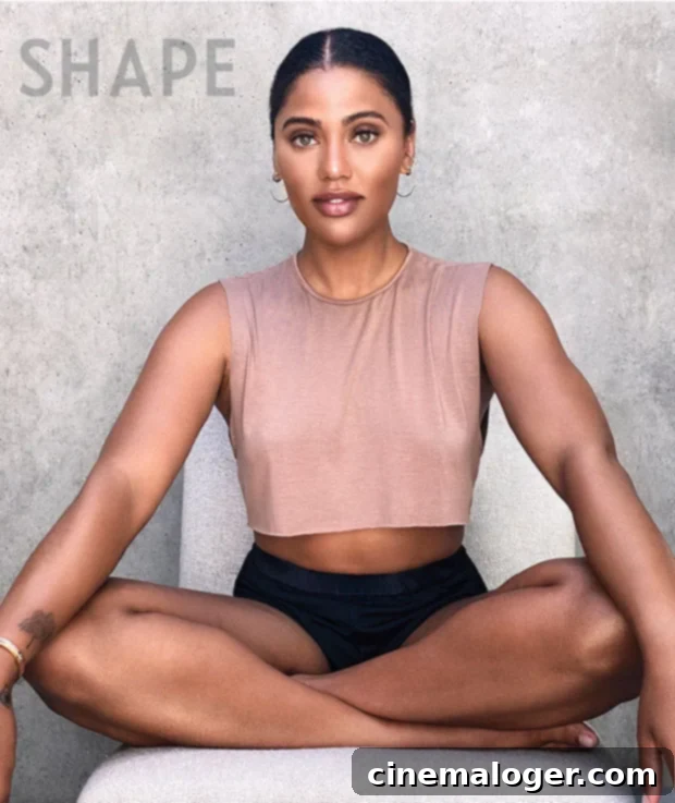 Ayesha Curry Unveils 35 Pound Weight Loss and Toned Body for Shape Cover 3 ayesha curry