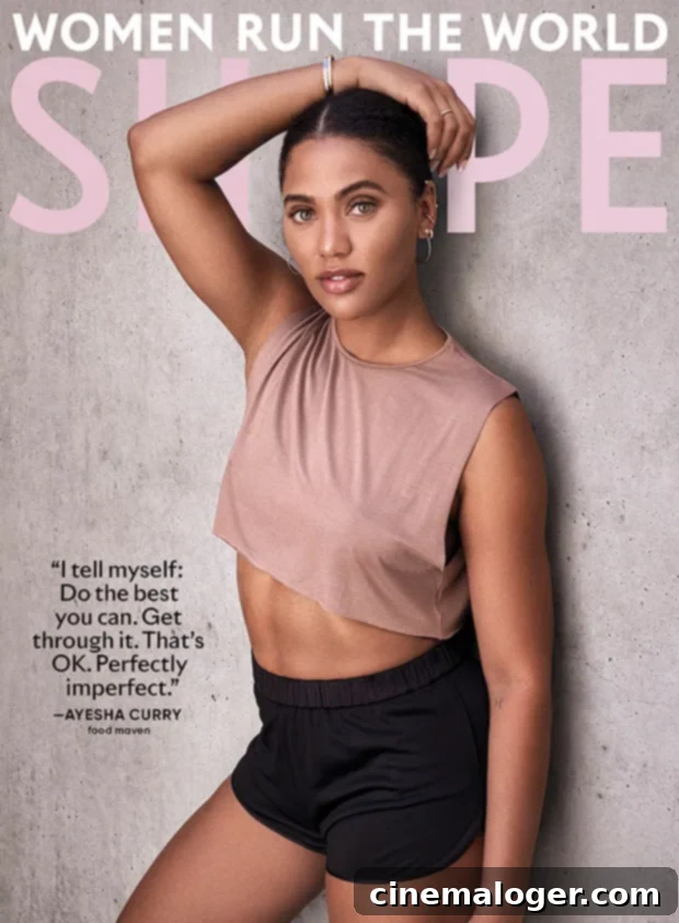 Ayesha Curry Unveils 35 Pound Weight Loss and Toned Body for Shape Cover 4 ayesha curry