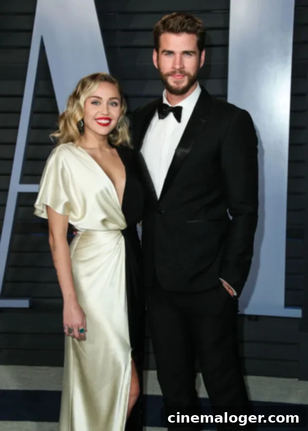Miley Cyrus and Liam Hemsworth
