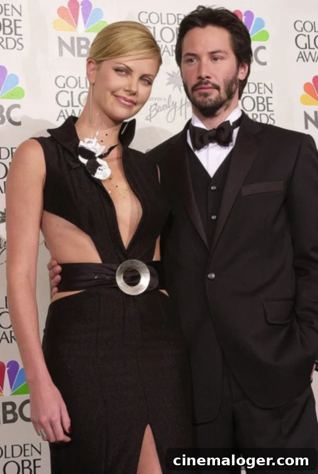 He's A Handsome Human: Charlize Theron's Birthday Shout-Out to Keanu Reeves 3 charlize theron keanu reeves