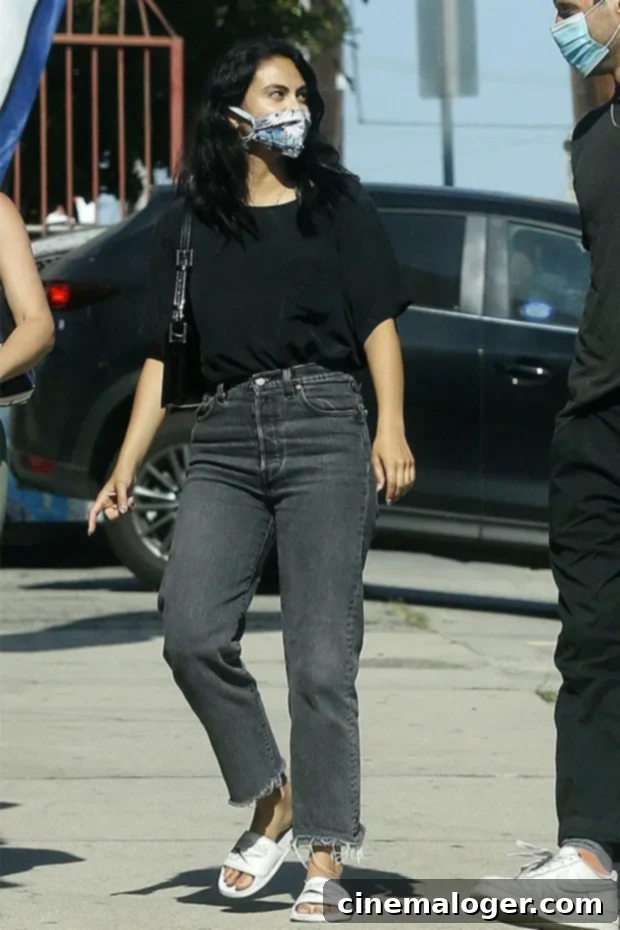 Kendall Jenner's Spring Secret: The High-Waisted Jeans You Need 3 Camila Mendes