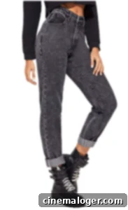 SheIn Black High Waisted jeans