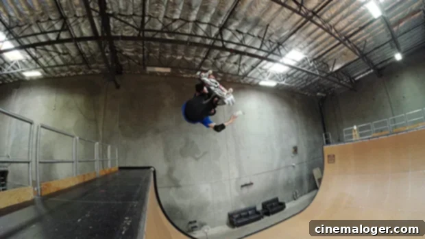 Tony Hawk Welcomed Tokyo Olympics Delay Amid Pandemic Turmoil 2 Tony Hawk performing the 'MilkTwist' with a glass of milk on a skateboard half-pipe, sponsored by MilkPEP.
