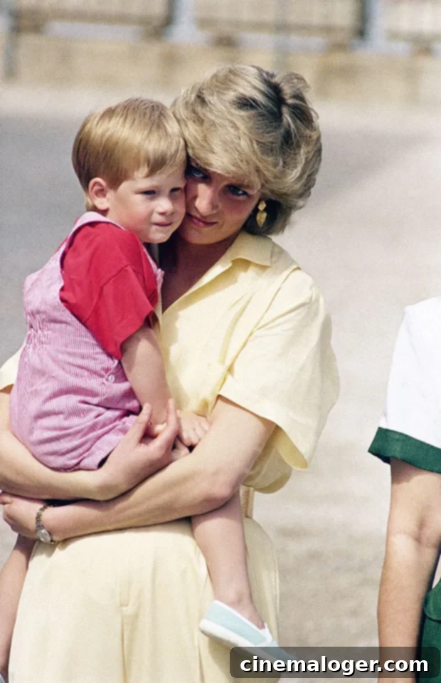 Prince Harry's 36th Birthday: His Life in Photos, Then and Now 2 Prince Harry, Princess Diana