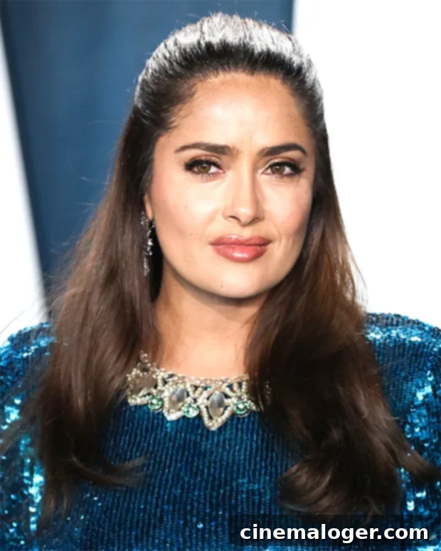 Salma Hayek, 54, Unveils a Vibrant Green Hair Makeover for Mexican Independence Day 2 Salma Hayek