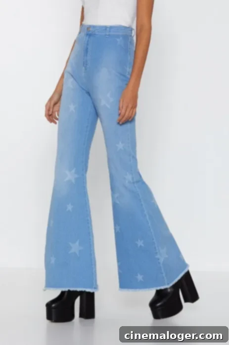 Unlock Endless Legs: 7 Fall Flare Jeans Inspired by Vanessa Hudgens 7 Written in the Stars Flare Jeans