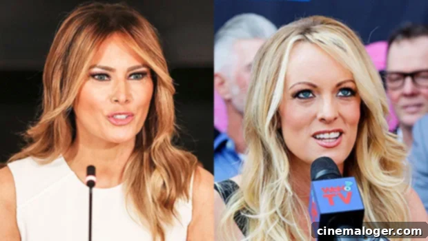 Melania Trump's Shock Over Stormy Daniels Unearthed in Wolkoff's 'Mea Culpa' Tape 2 Melania Trump Stormy Daniels