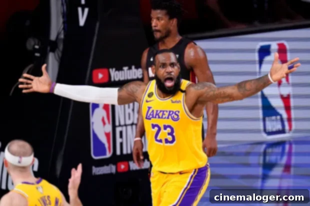 LeBron James Honors Kobe With Championship Pursuit 3 LeBron James