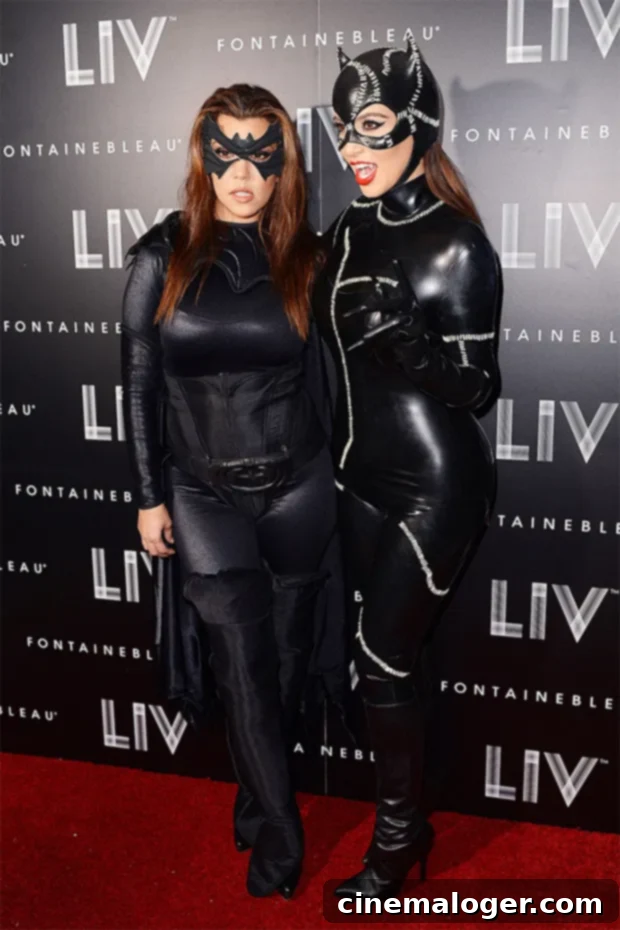 Kourtney Kardashian's Haunting Table Steals Kylie Jenner's Halloween Spotlight 3 Kourtney and Kim Kardashian