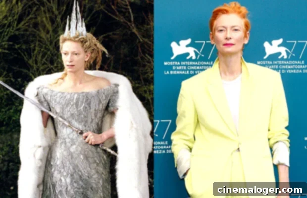 Narnia Cast Then And Now Unbelievable Transformations 7 Tilda Swinton
