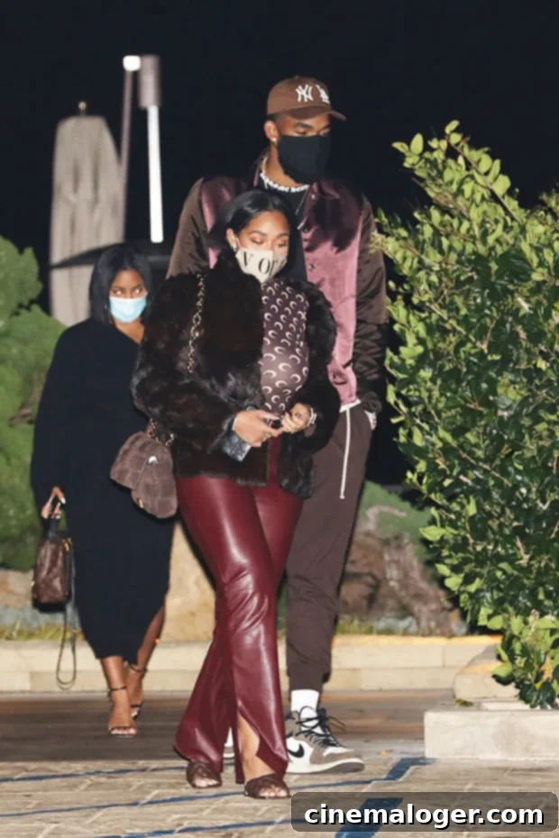 5 Times Jordyn Woods And Karl-Anthony Towns Mastered Couple Twinning 2 jordyn woods