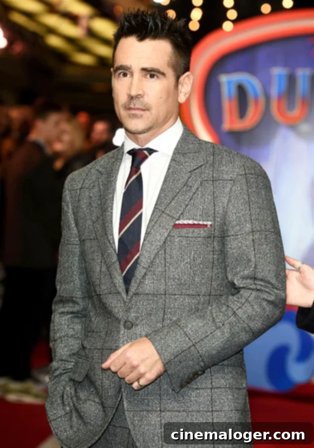 Colin Farrell at the premiere of ‘Dumbo’