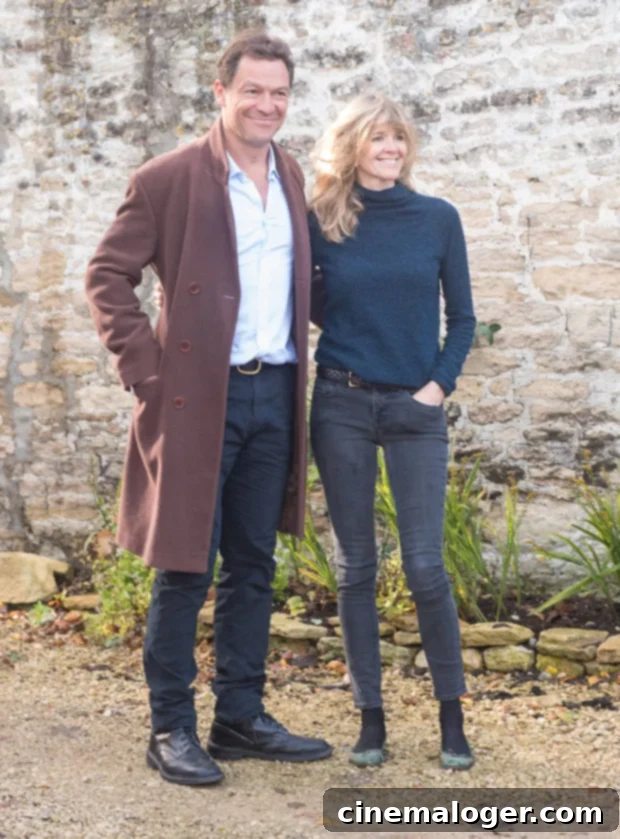 Catherine FitzGerald: 5 Things to Know About Dominic West's Decade-Long Wife Post-Lily James PDA 2 Catherine FitzGerald and Dominic West smiling together