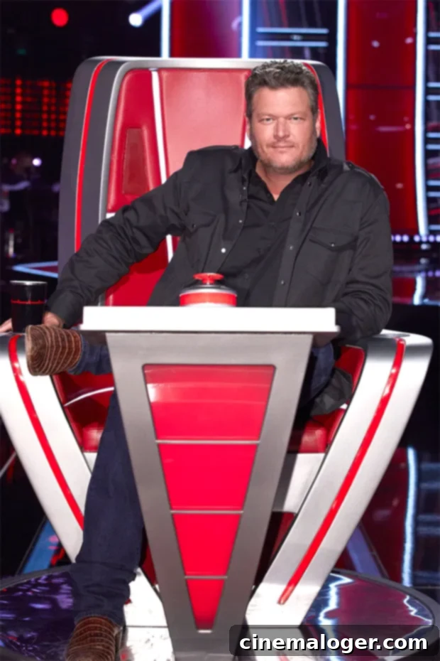 The Voice's Star-Studded Legacy: A Look at Every Coach in the Red Chair 2 blake shelton