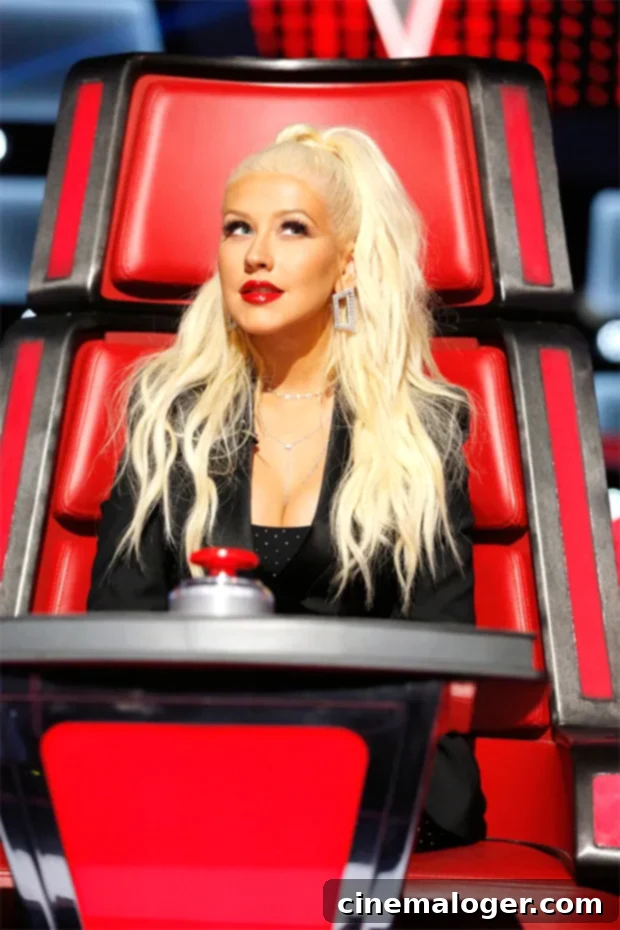 The Voice's Star-Studded Legacy: A Look at Every Coach in the Red Chair 8 christina aguilera
