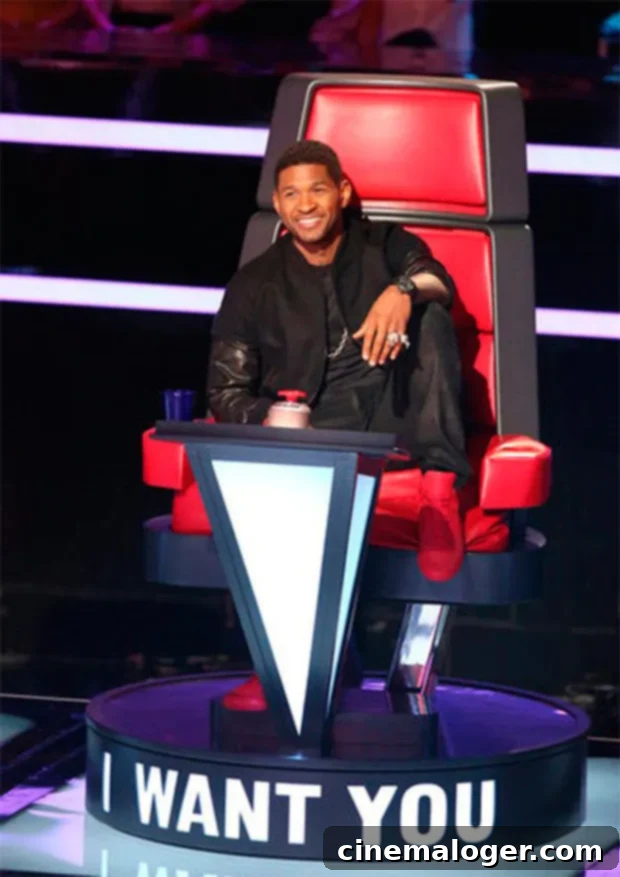 The Voice's Star-Studded Legacy: A Look at Every Coach in the Red Chair 10 usher