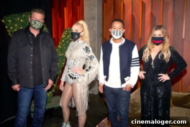The Voice EP: Pandemic Never Threatened Season 19 Skip 2 Gwen Stefani Blake Shelton