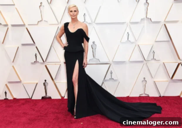 Charlize Theron, Oscar-winning actress and mother of two adopted children.