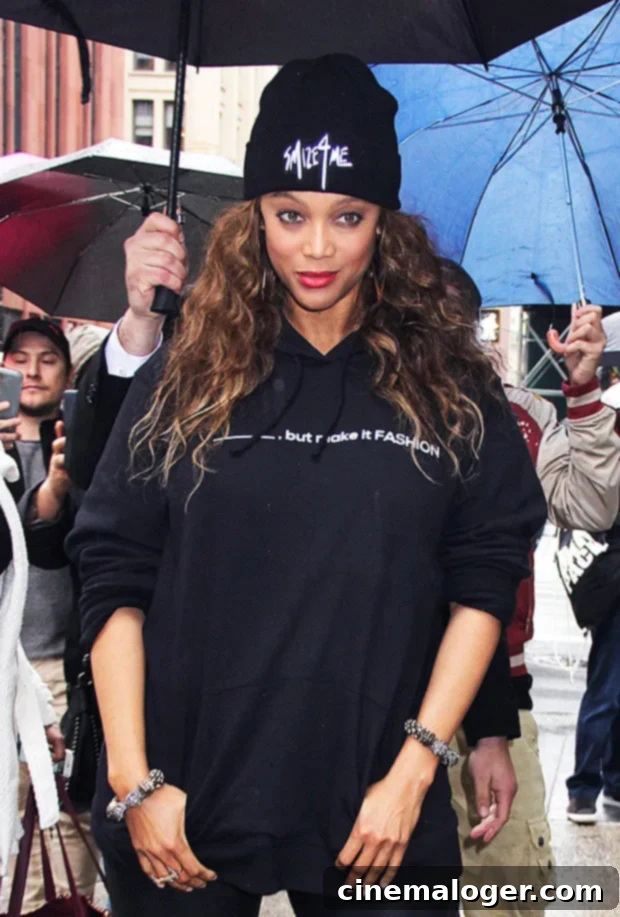 Tyra Banks has maintained her single status despite significant relationships.