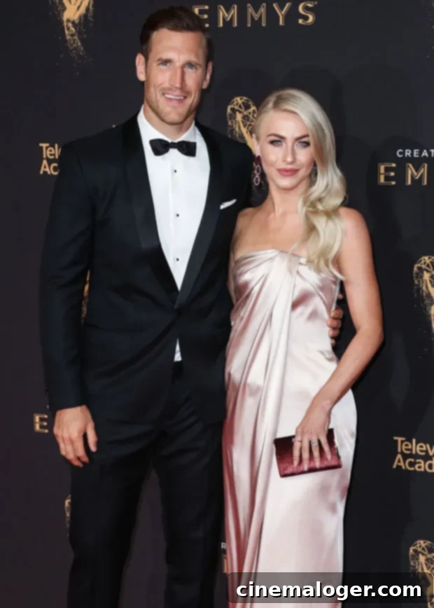 Julianne Hough Makes Divorce Official With Brooks Laich 2 Brooks Laich and Julianne Hough at Creative Arts Emmy Awards