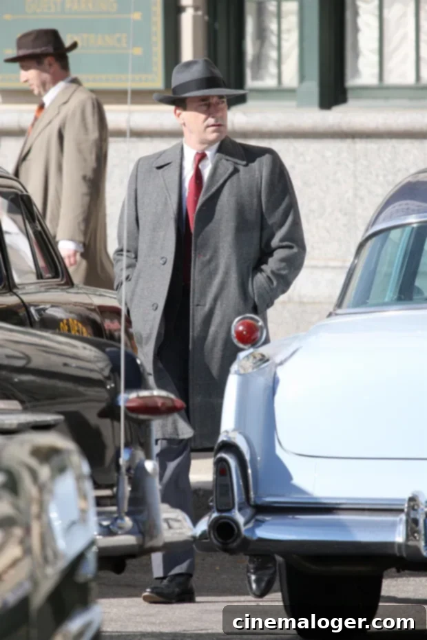 Jon Hamm Channels Don Draper on the Set of His New Film No Sudden Move in Detroit 2 Jon Hamm