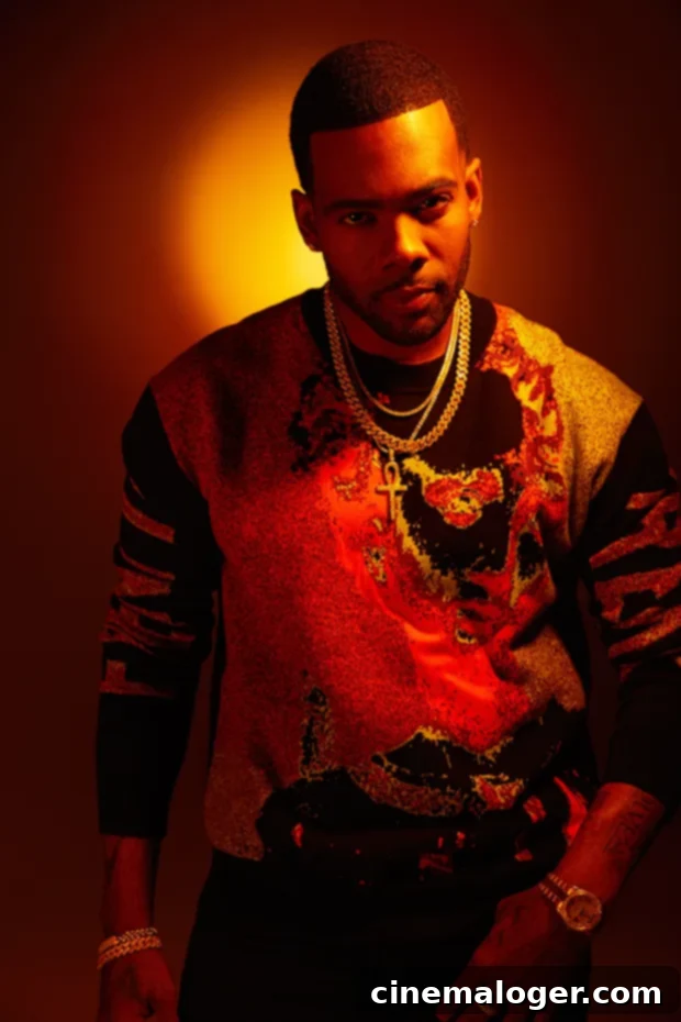 Mario Unpacks Spiritual Duality in Closer To Mars EP 2 Mario, the R&B artist, is depicted in a captivating pose, symbolizing his cosmic and mystical artistic themes. He is here to connect with you on a deeper, universal level through his music.