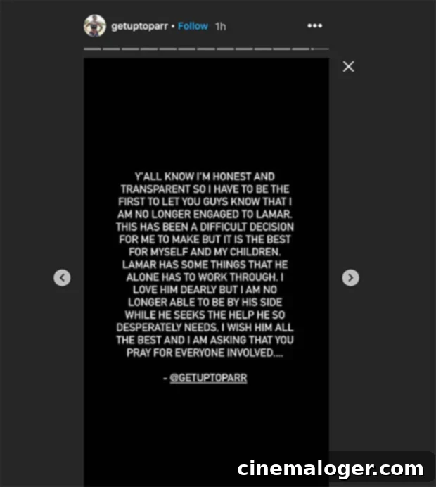 Sabrina Parr Cites 'Help' Needs In Lamar Odom Split After Year-Long Engagement 2 Sabrina Parr