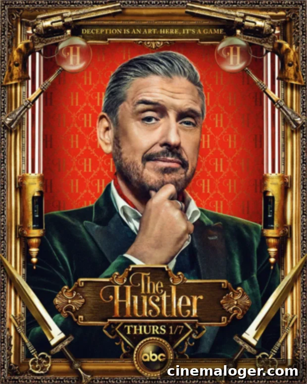 Craig Ferguson Cracks The Code of Deceit in The Hustler 2 Craig Ferguson, host of The Hustler, promoting ABC's new game show