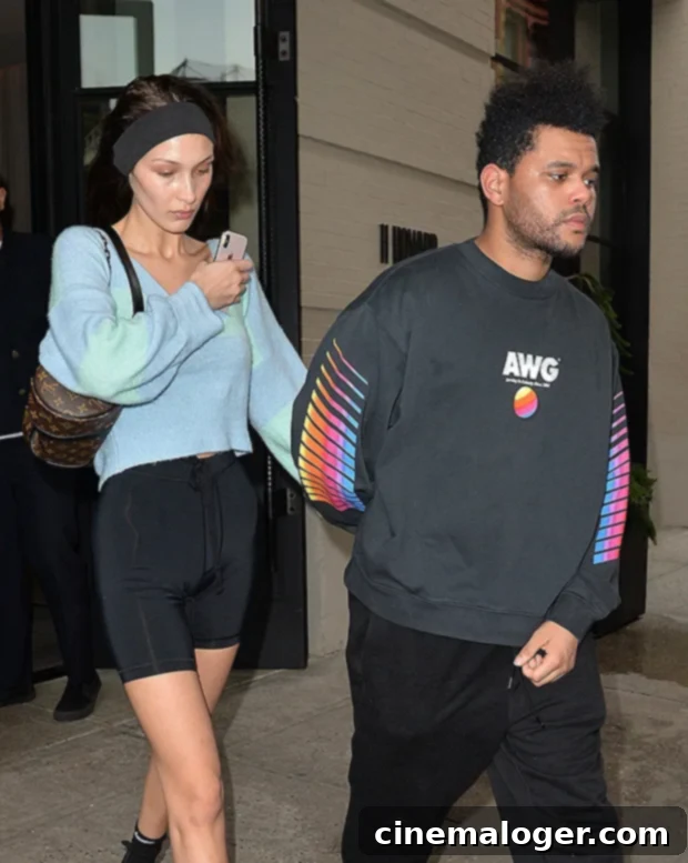 Bella Hadid's Candid Reaction to Ex The Weeknd's 2021 Super Bowl Halftime Show 3 Bella Hadid, The Weeknd