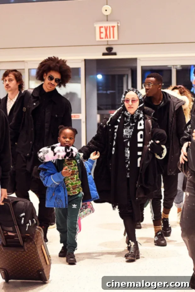 Madonna's Kids David and Mercy's Epic Dance Session to JuiceWRLD and The Weeknd 2 madonna