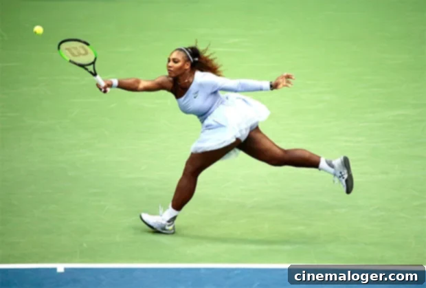 Olympia Williams 3 Channels Mom Serena In Adorable Tennis Wear 2 Serena Williams