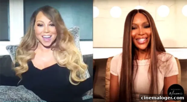 Mariah Carey on Whitney Duet: The Friendship No One Saw Coming 2 Mariah Carey, Naomi Campbell