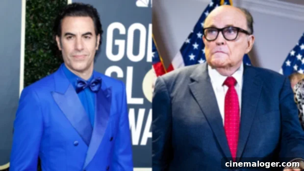 The 7 Biggest Celebrity Feuds of 2020: Taylor Swift and Kim Kardashian's Showdown 5 Sacha Baron Cohen, Rudy Giuliani
