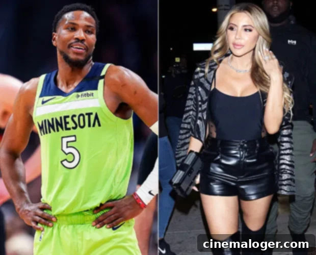 Malik Beasley Asked Larsa Pippen on an Instagram Date a Week Before Their Outing 3 Malik Beasley and Larsa Pippen holding hands in a Miami Mall.