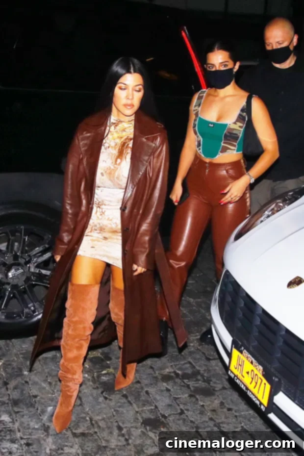 Kourtney Kardashian Teams Up With Addison Rae On 'She's All That' Remake 2 Kourtney Kardashian and Addison Rae