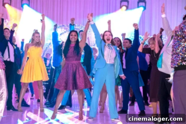 The Prom Star Unpacks Meryl Streep And Nicole Kidman's Sweet Support For Co-Stars 3 Logan Riley