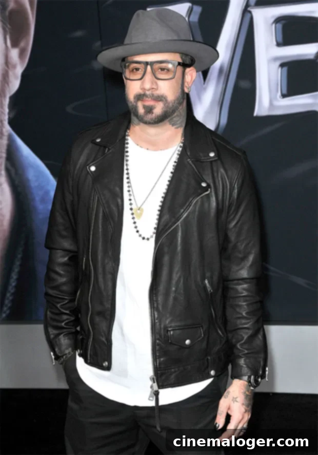 AJ McLean's Sobriety Success: The Pandemic's Unlikely Catalyst 2 AJ McLean at Venom Premiere